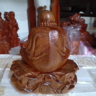 Tượng Đạt Ma Sư Tổ Gỗ Bách Xanh