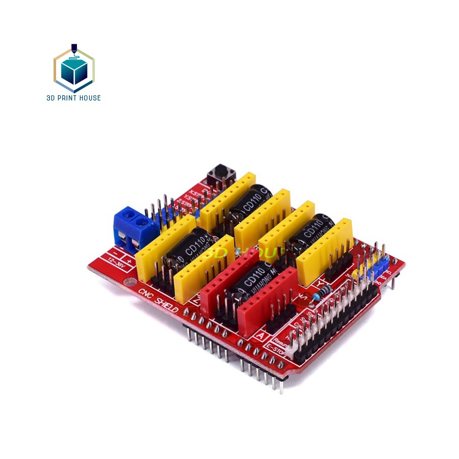 [Mã ELHACE giảm 4% đơn 300K] [Mã ELFLASH3 hoàn 10K xu đơn 20K] Mạch Adruino CNC Shield V3 cho máy CN