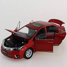Xe Mô Hình Toyota Corolla 2014 1:18 Paudi (Đỏ)