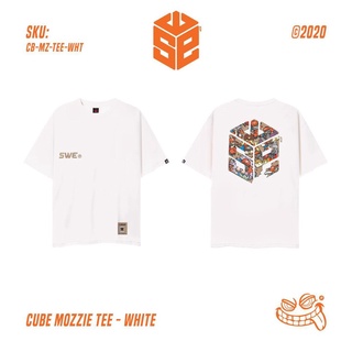[Full Tag Hãng] Áo thun Swe Cube Mozzie tee local brand chính hãng ulzzang logo unisex tay lỡ streetwear form rộng