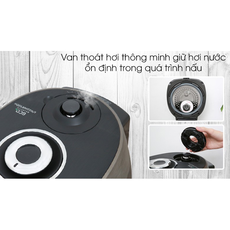 Nồi Cơm Điện Cao Tần Cuckoo CRP-CHSS1009FN 1.8L - Hàng Nhập Khẩu Hàn Quốc - Hàng Chính Hãng