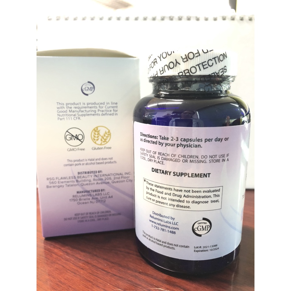 Viên uống trắng da Relumins Advance White 1650mg 90 viên