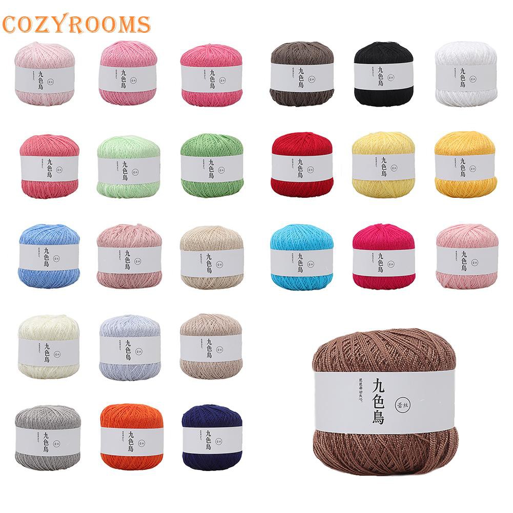 1 cuộn hai sợi dây cotton mềm DIY DIY khâu dệt đan dệt thủ công sợi dây