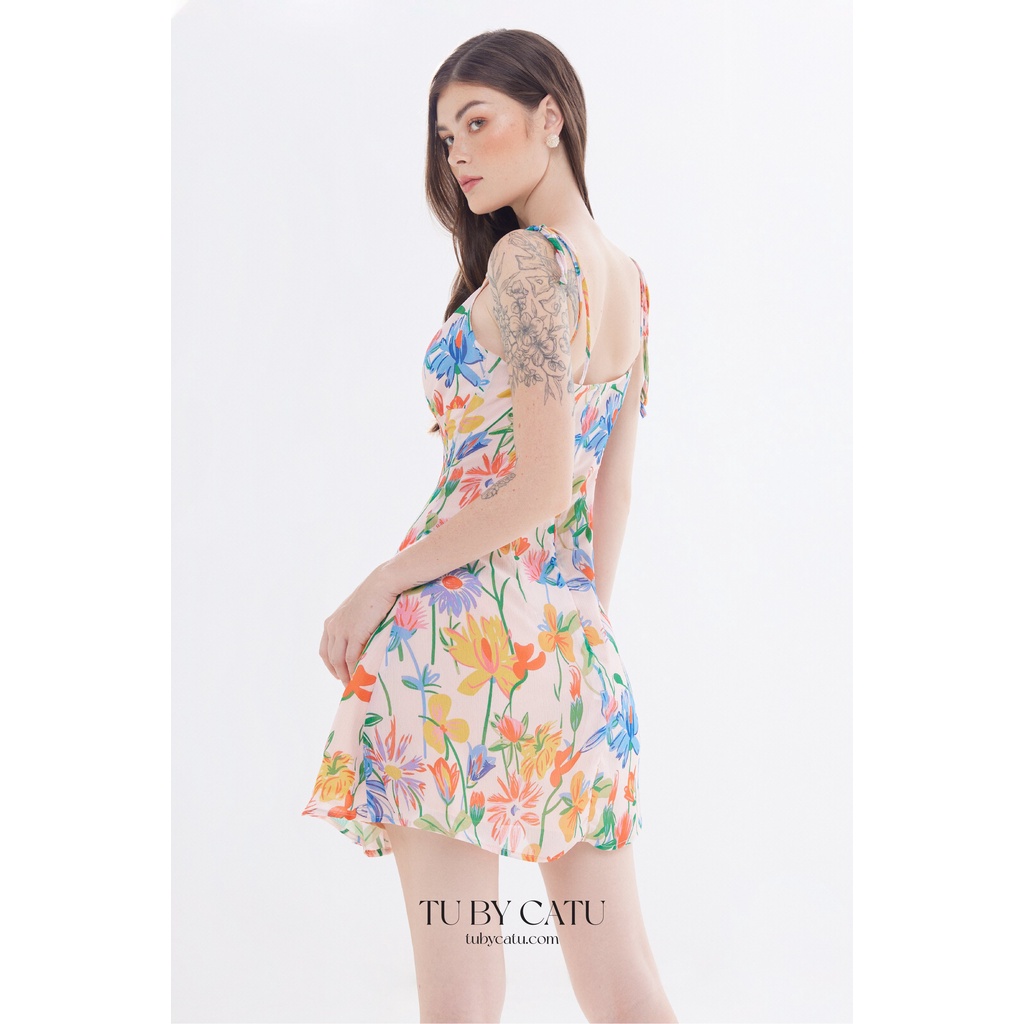 TUBYCATU | Đầm hai dây floral sarah dress