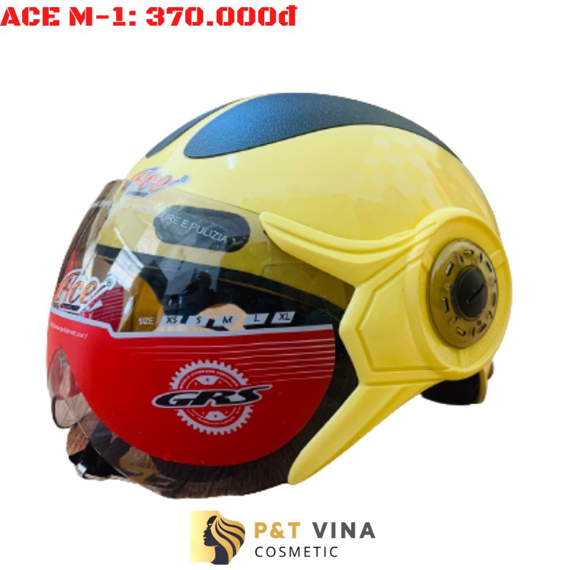 [Chính Hãng] Mũ bảo hiểm nửa đầu ACE AN - 01 (nhiều màu)