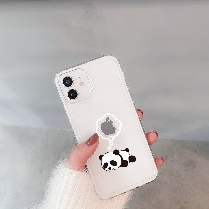 Ốp lưng iphone trong vuông BVC gấu nằm ngủ 6plus/6s/6splus/7/7plus/8/8plus/x/xr/xs/11/12/pro/max/plus/promax-Awifi B3-11 | BigBuy360 - bigbuy360.vn