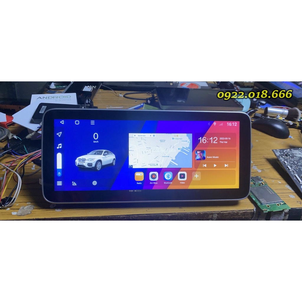 Màn Hình Android 12,3 inch Lắp Cho Xe Mazda 3- Kích Thước Và Cấu Hình Siêu Khủng  - Đột Phá Năm 2022