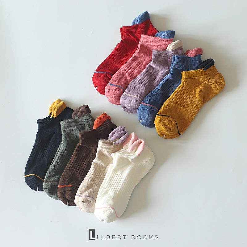 Vớ thể thao WAFNHA D609 vải cotton cho nam nữ