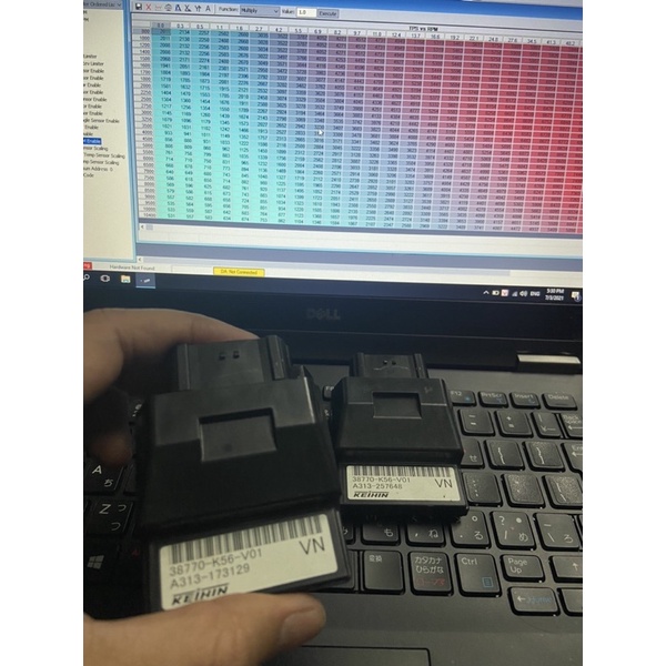 Ecu zin theo xe winner V1 mod cấu hình pxl 12k5 họng xăng 32