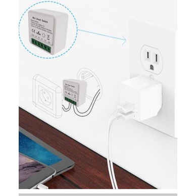 Công tắc thông minh Breaker Thế hệ mới 2022 Wifi + bluetooth, Dùng app Tuya/ Smartlife-Công suất 10A và 16A
