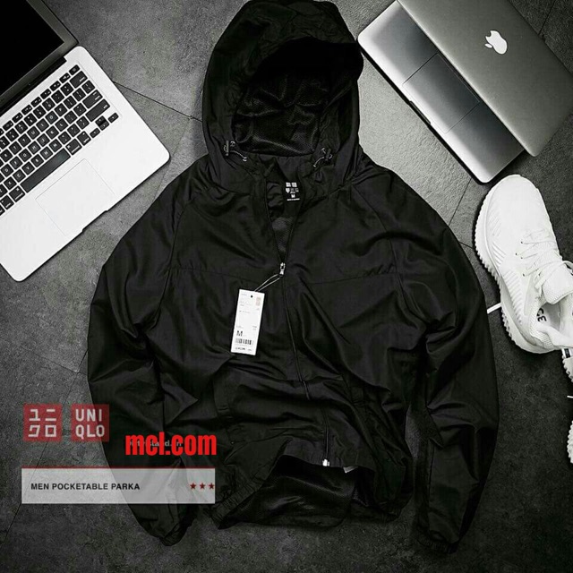 Áo gió nam uniqlo pocket 2018