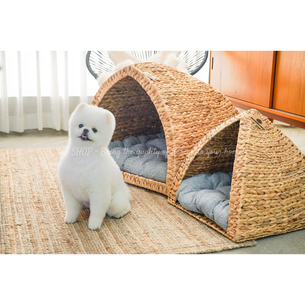 NHÀ CHO THÚ CƯNG TỪ LỤC BÌNH - HÀNG HANDMADE TỪ CÂY LỤC BÌNH