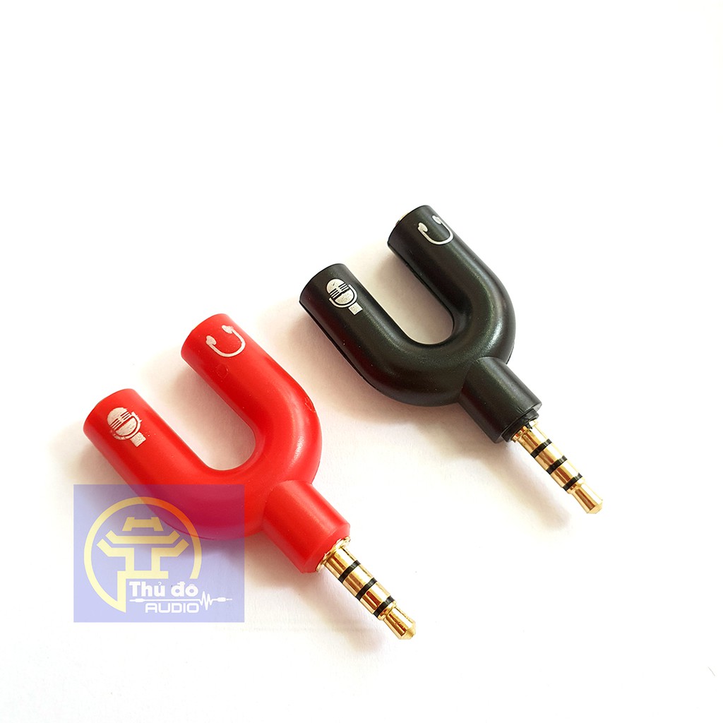 Jack chia Audio 3.5mm ra mic và loa