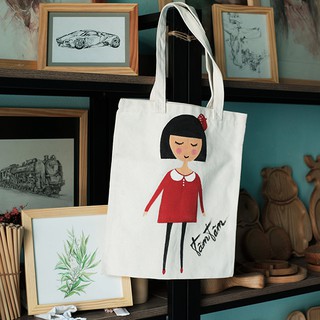 Túi canvas - Vẽ tay hình cute