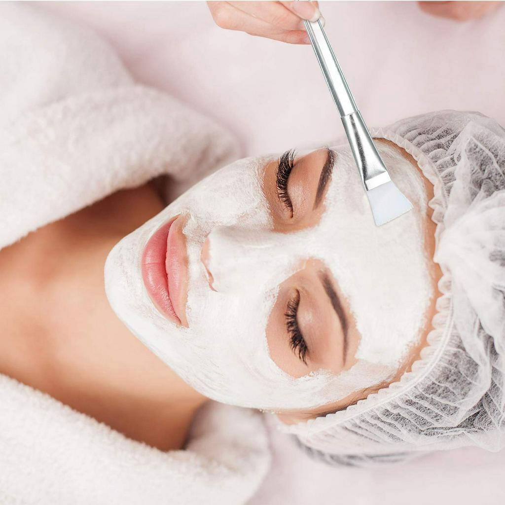 Cọ đắp mặt nạ- hickies lacing system, Cây quét mặt nạ đất sét, Dụng cụ trang điểm tay cầm bằng nhựa, nhiều màu