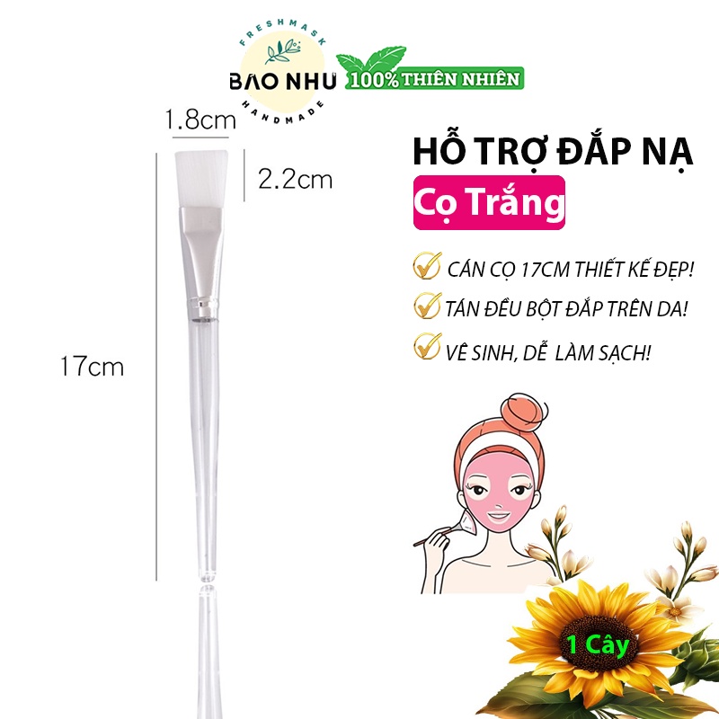 Cọ que quét mask, dụng cụ trộn đắp bột mặt nạ