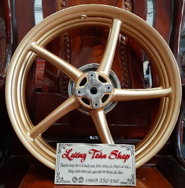 Bánh mâm 5 cây XMOOE dành cho SIRURS TAURUS JUPITER full vỏ ruột nhỏ trước 60,sau 70 như hình