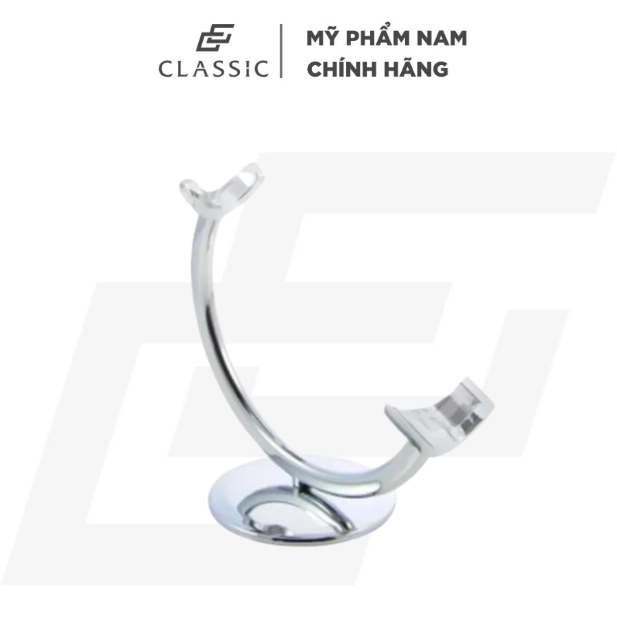 Đế Dao Cạo Râu Edwin Jagger Crescent Chrome Razor Stand