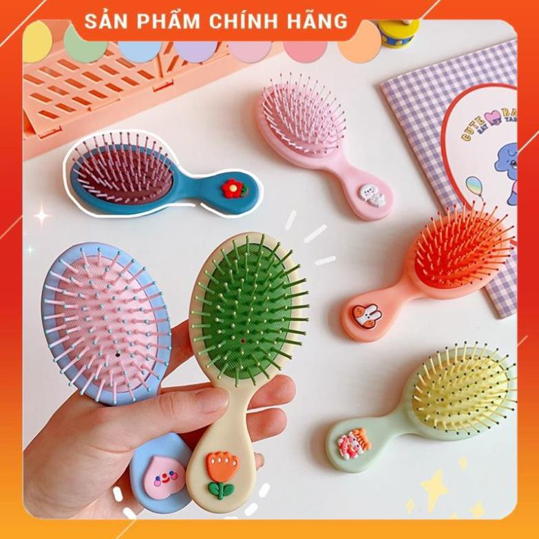 Lược Chải Tóc Mát Xa Da Đầu Họa Tiết Hoạt Hình Thiết Kế Xinh Xắn