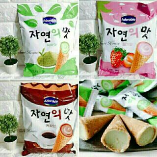 🍪🐚🍦Bánh ốc quế Hàn Quốc 300g
