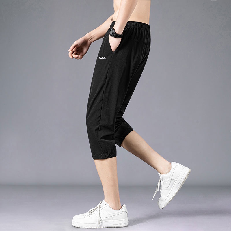 Quần Short Thể Thao 3/4 Nhanh Khô Cho Nam