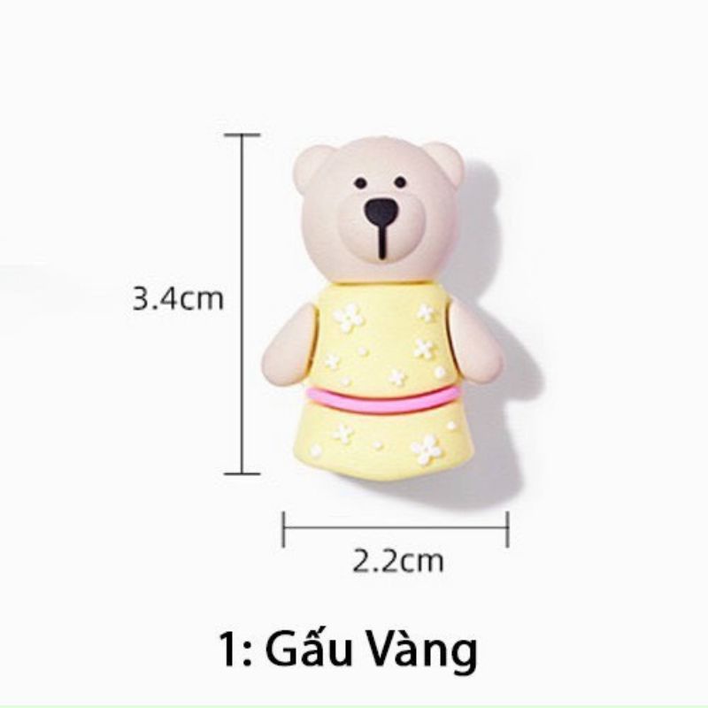 Bọc đầu kìm hình thú cute - bọc đầu kìm silicon chuyên dụng ngành nail
