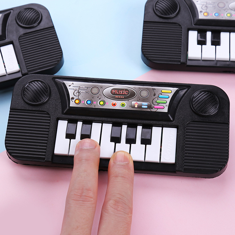 Đồ Chơi Đàn Piano Điện Tử 8 Phím Đa Năng Giáo Dục Sớm Cho Bé 1-3 Tuổi