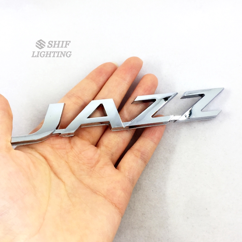 Logo chữ JAZZ chất liệu ABS chuyên dụng trang trí ô tô HONDA