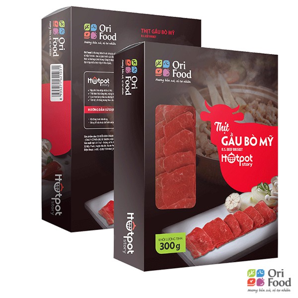 Gầu bò Mỹ Hotpot Story 300gr