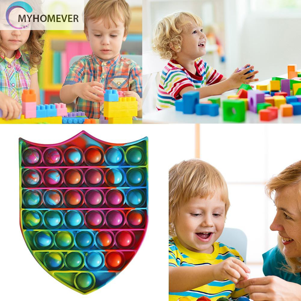 Pop It Fidget Đồ chơi Dimple Anti Anxiety Autism Kids  Bubble Sensory Fidget Squeeze Đồ chơis