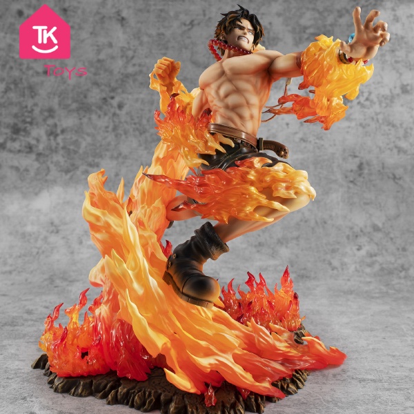 Mô Hình ACE Hỏa Quyền Kèm Hiệu Ứng Skill Cao 25cm - Figure Nhân Vật One Piece ACE Cao Cấp Đẹp Chi Tiết TOys