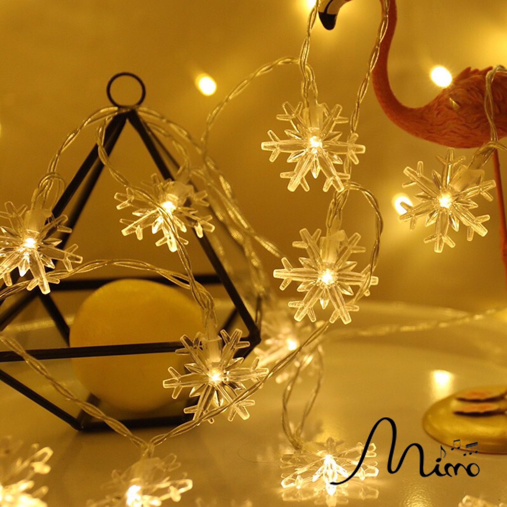 Đèn dây trang trí dùng pin 3 mét - đèn dây led trang trí cao cấp