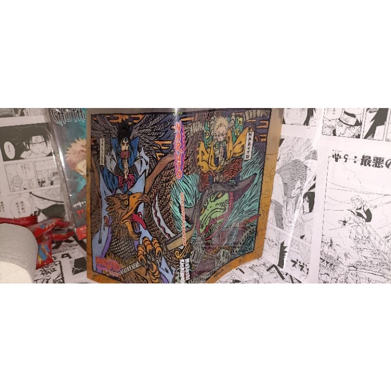 Naruto 72 limited chỉ bìa áo