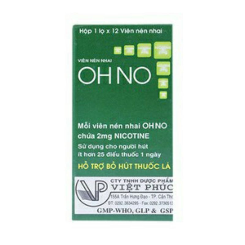 ✅ Viên Nhai OHNO ( Hộp 12 Viên)