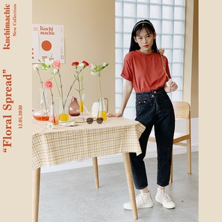 Quần jeans baggy 2 cúc 8866