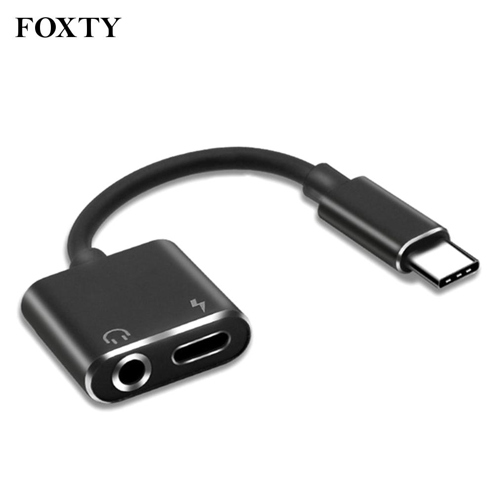 Dây Cáp Sạc 2 Trong 1 Đầu Usb Type C Và 3.5mm 11cm Cho Xiaomi Letv