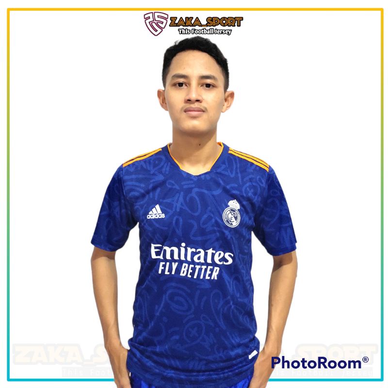 2021/2022 REAL MADRID Sân Khách Áo Đấu Mới