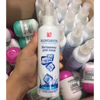 Xịt khoáng Novosvit số 1 tại Nga