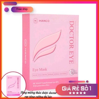 NẠ MẮT THẢO DƯỢC DOCTOR EYE HANCO ỔN ĐỊNH TĂNG CƯỜNG THỊ LỰC CHO MẮT, GIẢM NHỨC MỎI MẮT, KHÔ MẮT