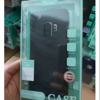 Ốp lưng dẻo màu ou case chống bám vân tay samsung S9