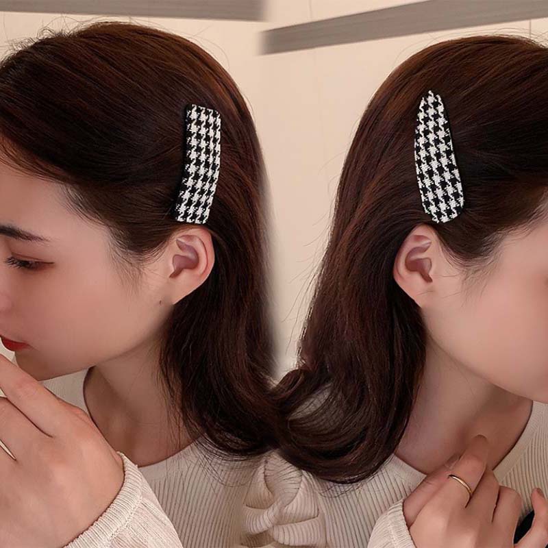 Kẹp Tóc Cỡ Lớn Thiết Kế Phong Cách Hàn Quốc Dễ Thương