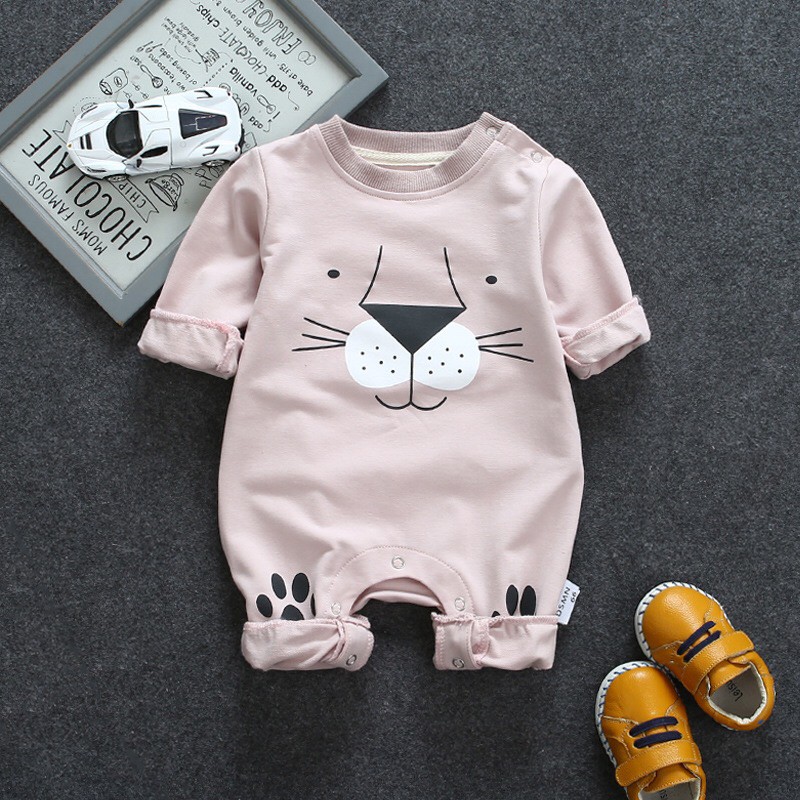 Bodysuit Cotton Mịn Hình Sư Tử Dễ Thương | BigBuy360 - bigbuy360.vn