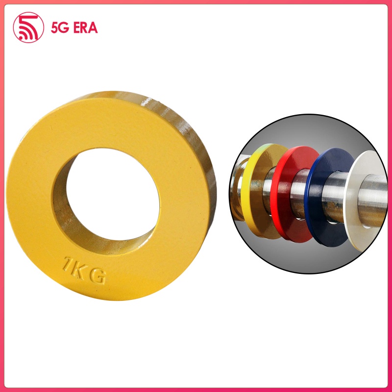Đĩa Thép Đủ Màu 0.25kg,0.5kg,0.75kg, 1kg Chuyên Dụng Cho Tập Gym