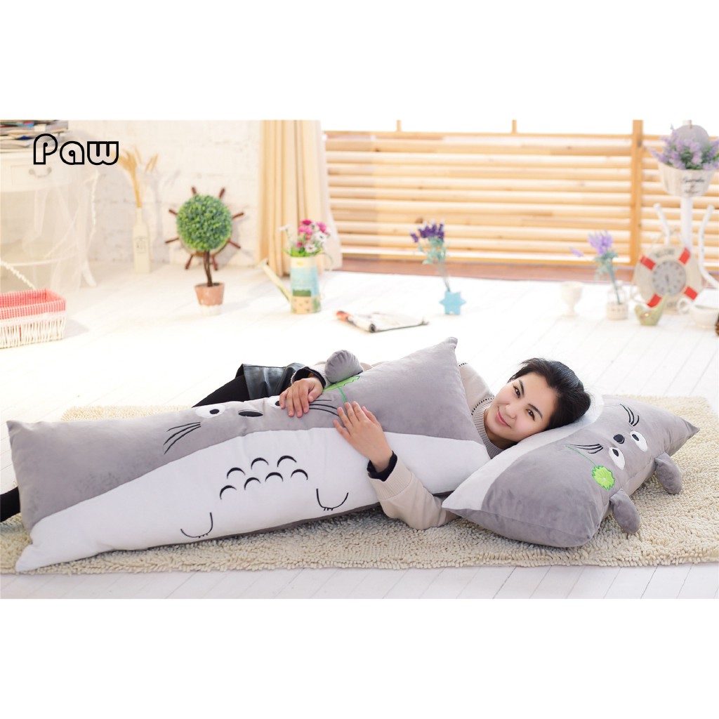 Hoạt Hình Gối Ôm Hình Totoro Xinh Xắn Êm Ái