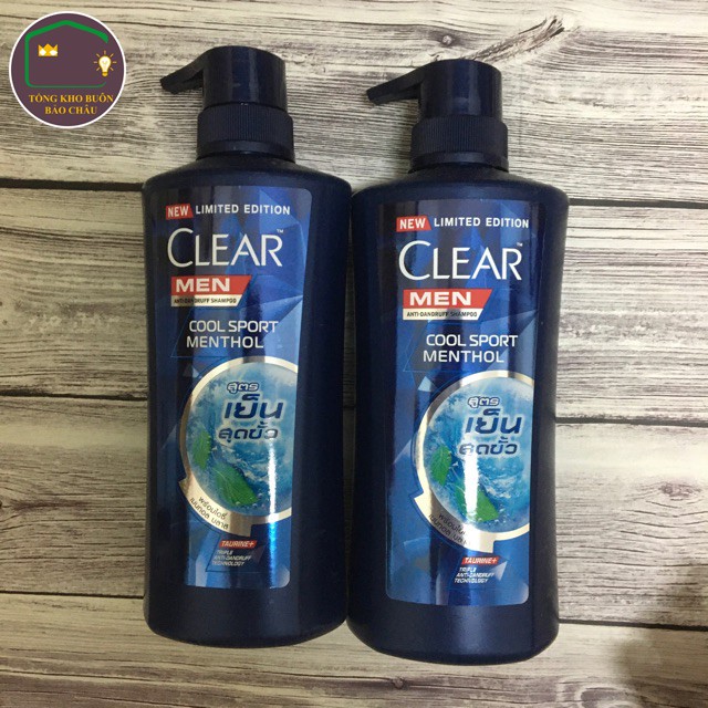 DẦU GỘI CLEAR MEN 450ML THÁI LAN MENTHOR CAO CẤP