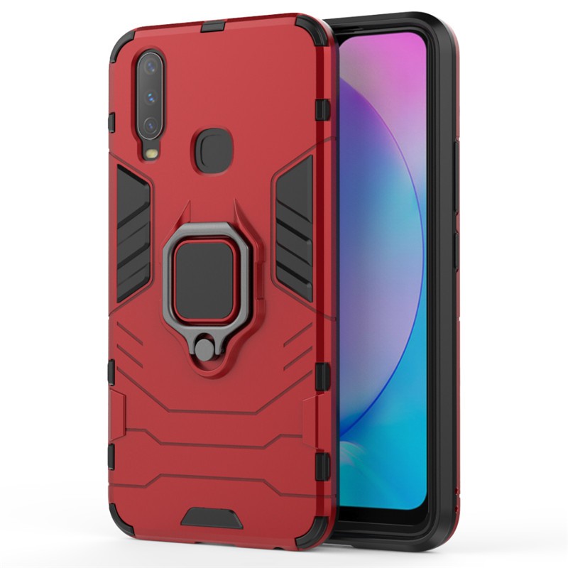 Ốp lưng Silicon phối nhựa cứng kiểu áo giáp dành cho VIVO U10