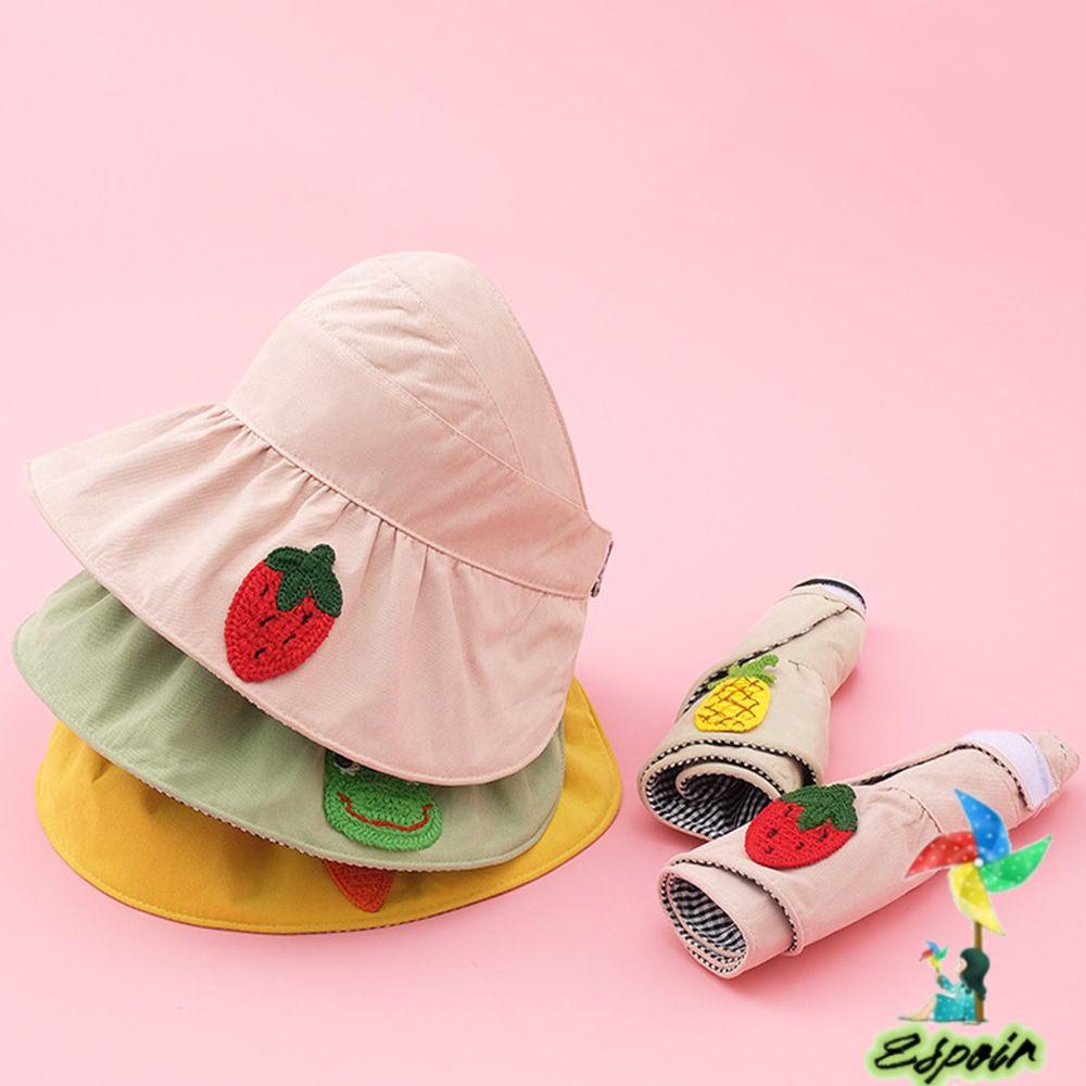 Espo Mũ Chống Nắng Hai Mặt Tia Cực Tím Chống Tia Cực Tím Kích Thước Lớn Có Thể Đeo Vào Phía Trên