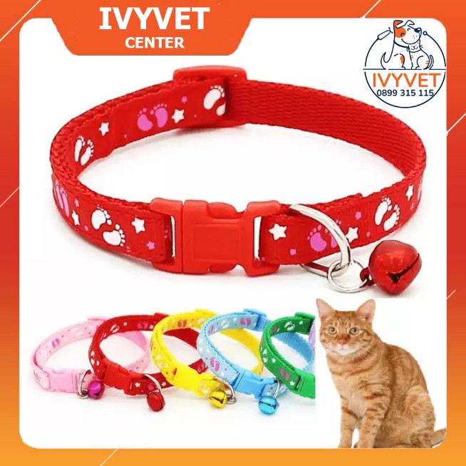 Vòng cổ cho chó - Vòng cổ cho mèo - Vòng Cổ Chuông 1.0 Cm Chó Mèo ZiChen - Giao Màu Ngẫu Nhiên