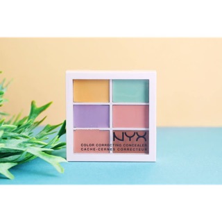 CHE KHUYẾT ĐIỂM + TẠO KHỐI NYX 6 Ô COLOR