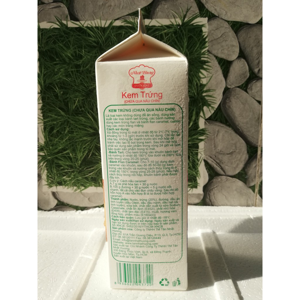 [1 Kg] Kem Trứng TÂN NHẤT HƯƠNG Egg Cream (nw5)